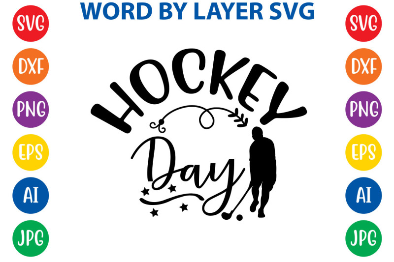 Hockey day svg By ismetarabd TheHungryJPEG