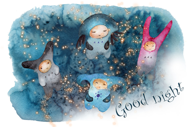 cute-elves-watercolor-png