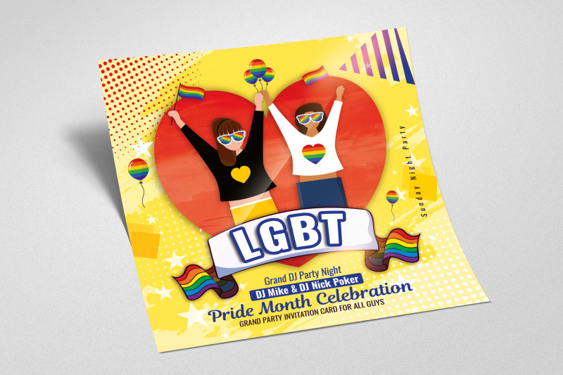 lgbt-pride-month-celebration-flyer-poster