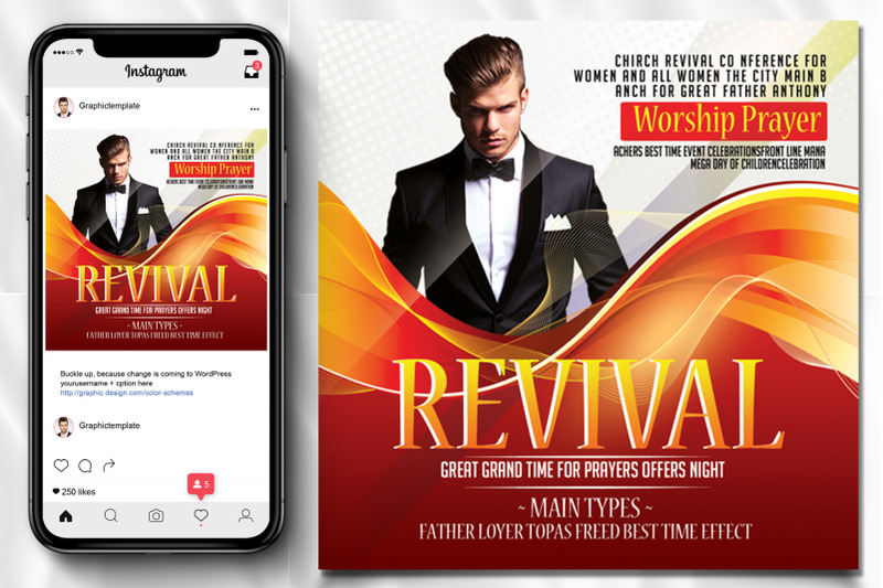 church-revival-square-flyer