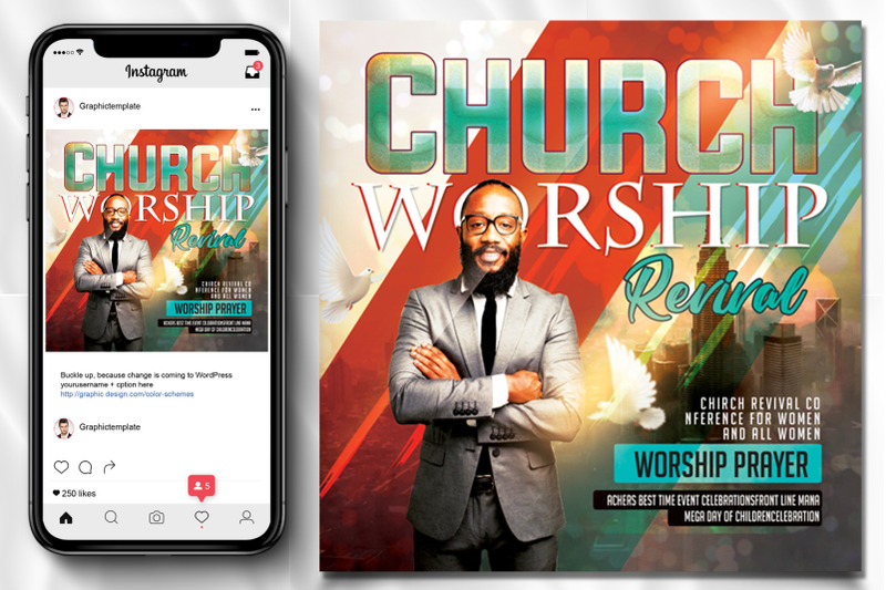 church-revival-worship-flyer-poster