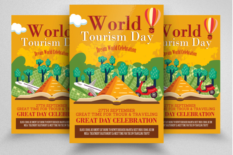 world-tourism-day-flyer-poster