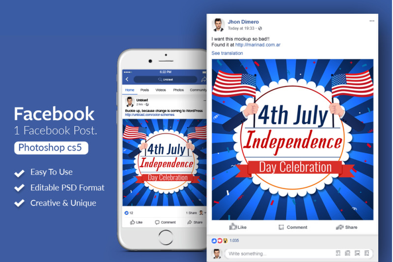 america-independence-day-facebook-post