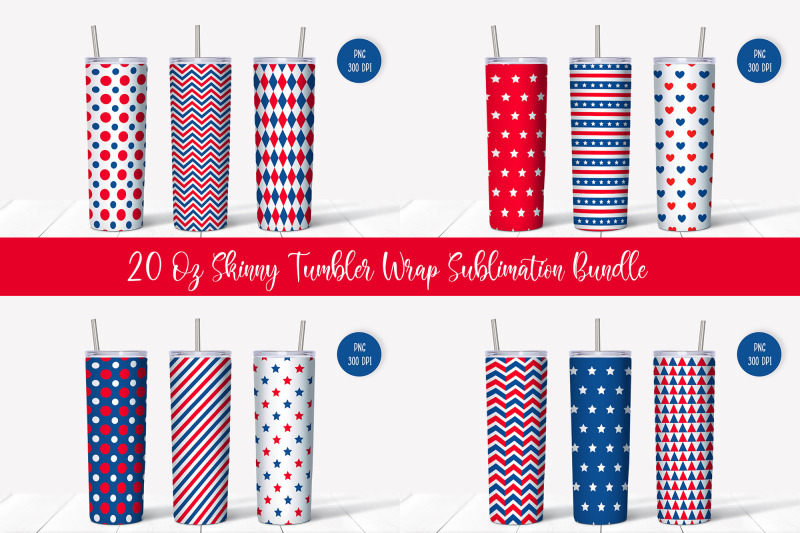 american-patriotic-tumbler-wrap-sublimation-bundle