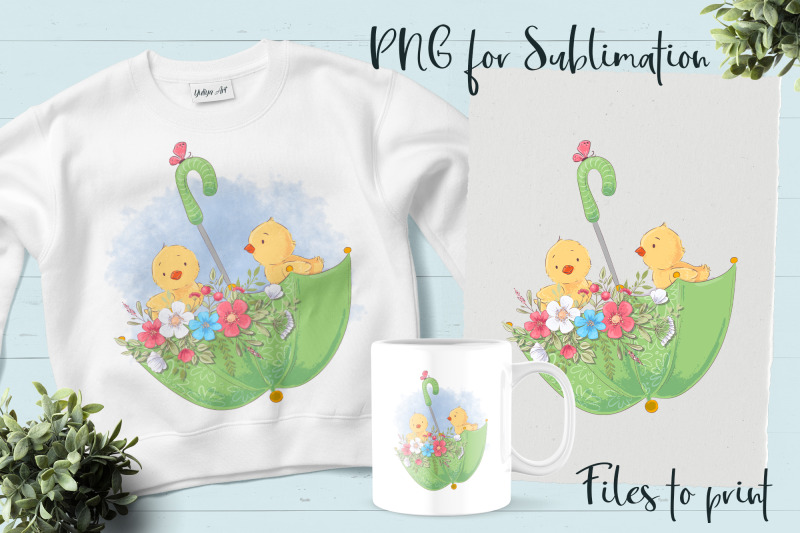 cute-chickens-sublimation-design-for-printing