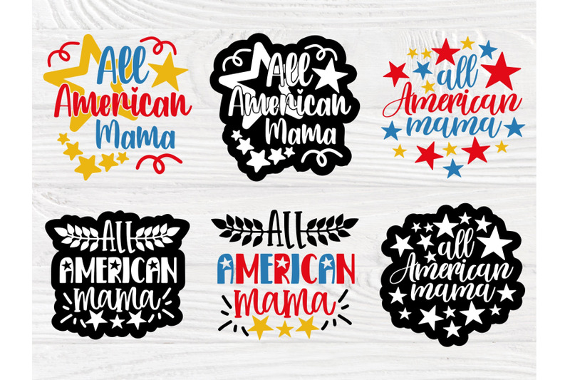 all-american-mama-svg-4th-of-july-svg-cricut-svg