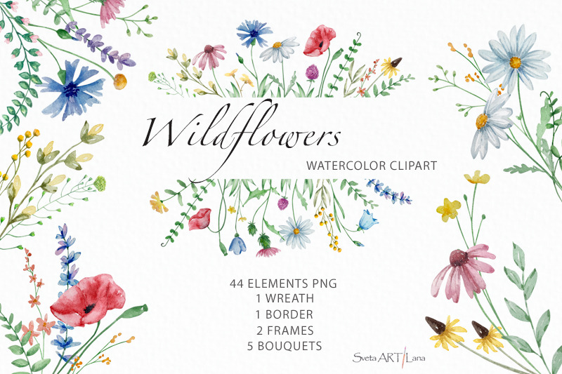 watercolor-wildflowers-clipart-meadow-clipart