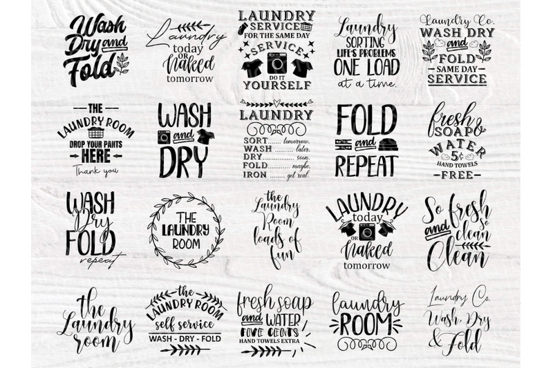 Download Laundry Svg Bundle Laundry Room Signs Cut Files By Tonisartstudio Thehungryjpeg Com