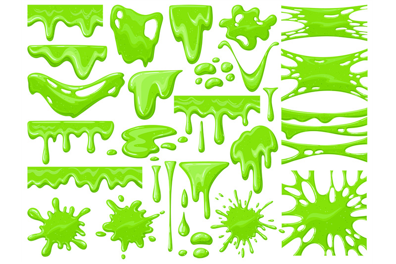 cartoon-slime-dripping-green-sticky-alien-slime-blobs-spooky-hallowe