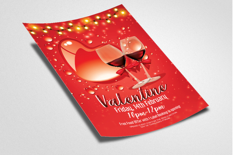 valentine-party-night-poster-template