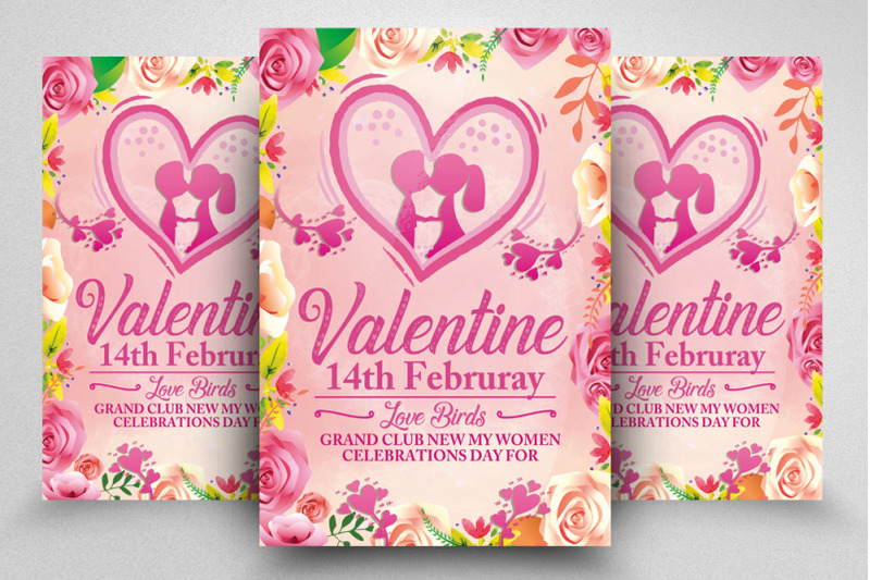 valentine-love-day-flyer-template