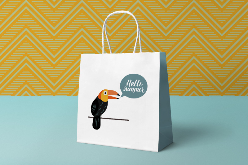 hello-summer-lettering-with-cute-cartoon-tropical-bird-toucan