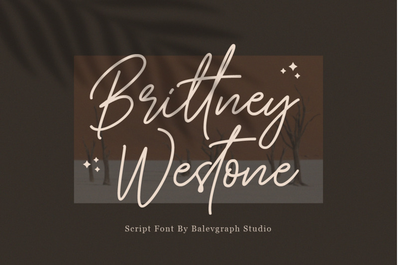 brittney-westone-script-font