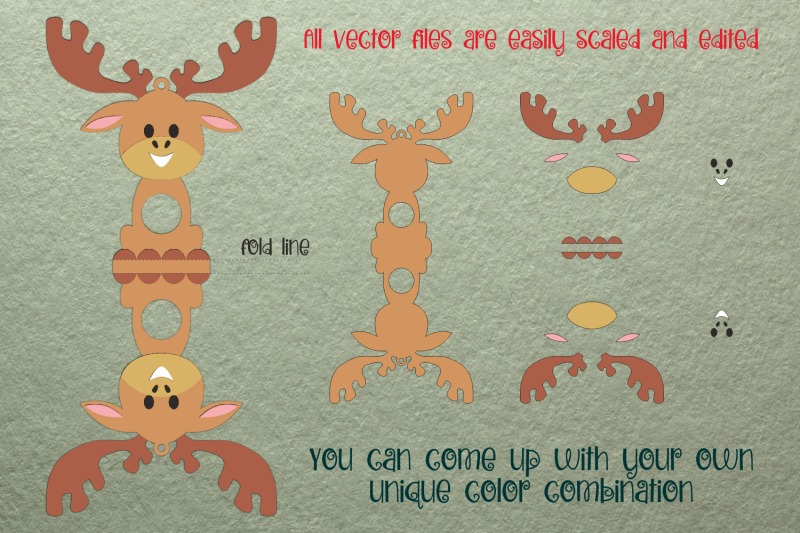 moose-christmas-ornament-candy-holder-template-svg