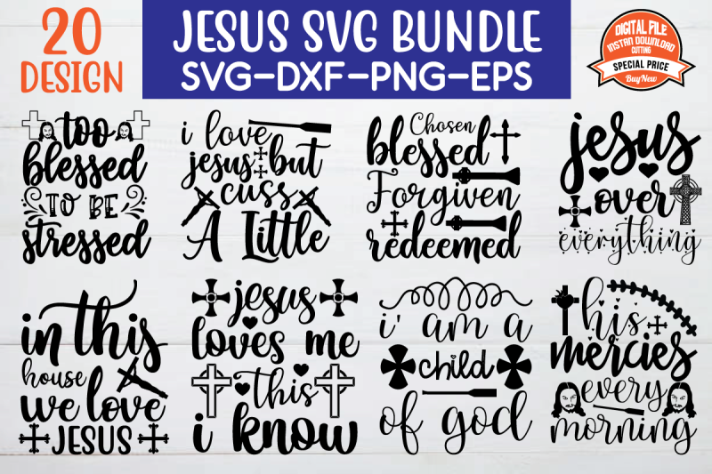 jesus-svg-bundle-vol-4