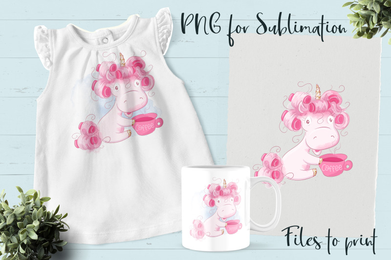 cute-pony-sublimation-design-for-printing