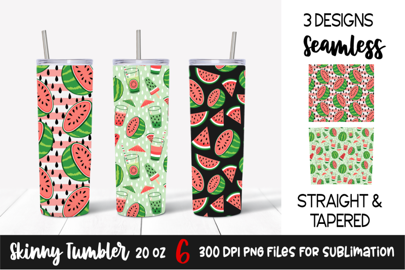 red-watermelon-sublimation-designs-for-skinny-tumbler-20-oz