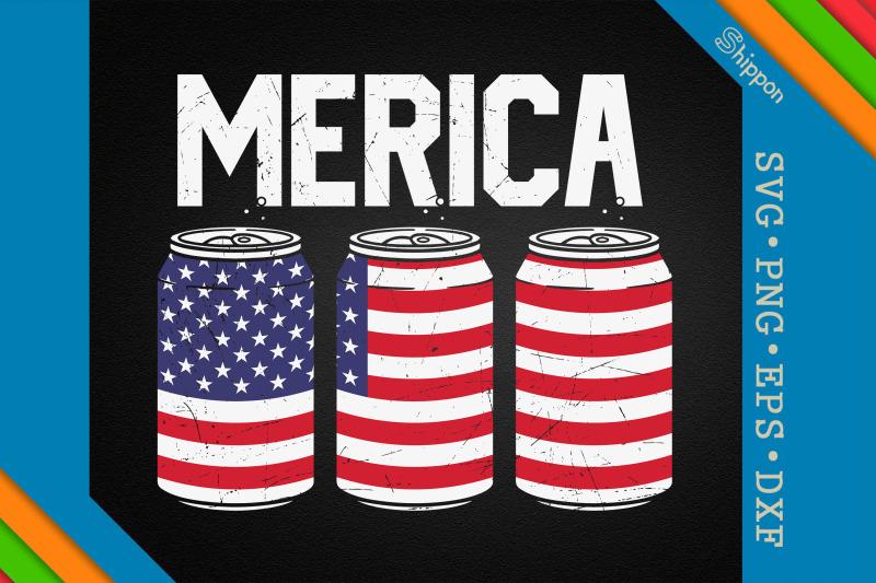 merica-beer-cans-american-4th-of-july