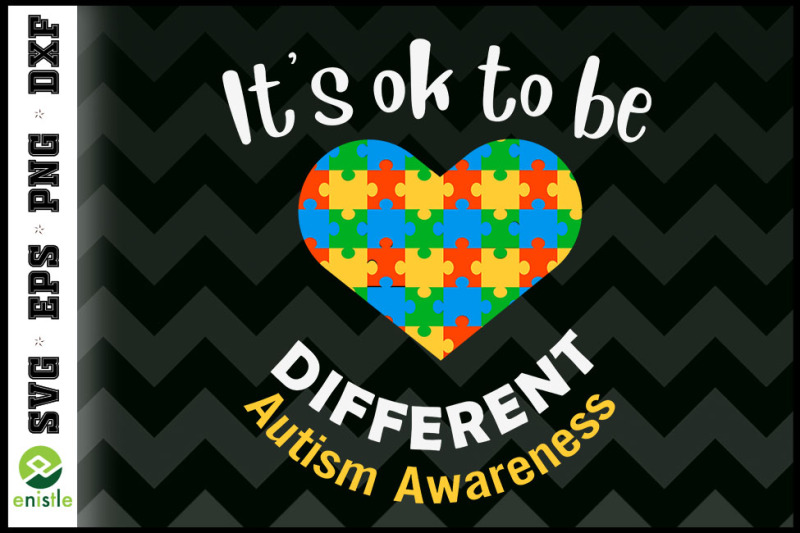 it-039-s-ok-to-be-different-autism-awareness