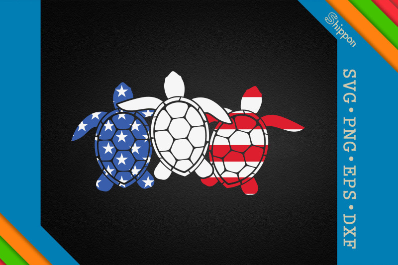 turtle-patriotic-america-4th-of-july