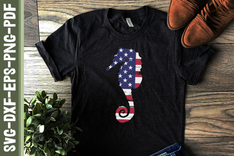 america-seahorse-patriotic-4th-of-july