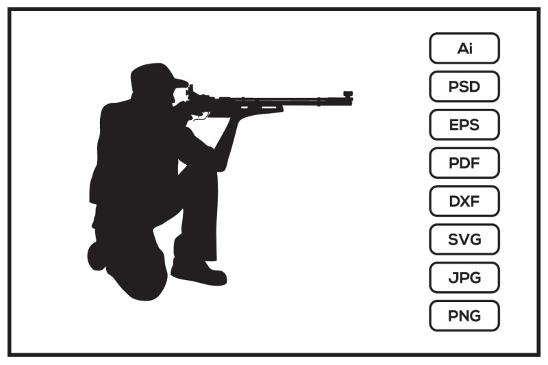 silhouette-of-air-rifle-shooter-kneeling-position-design-illustration