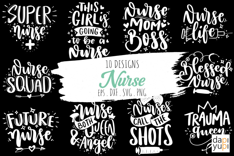 nurse-quotes-bundle-nurse-lettering-svg