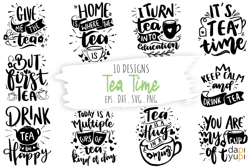 tea-lover-lettering-quotes-bundle-tea-lover-svg-cut-file