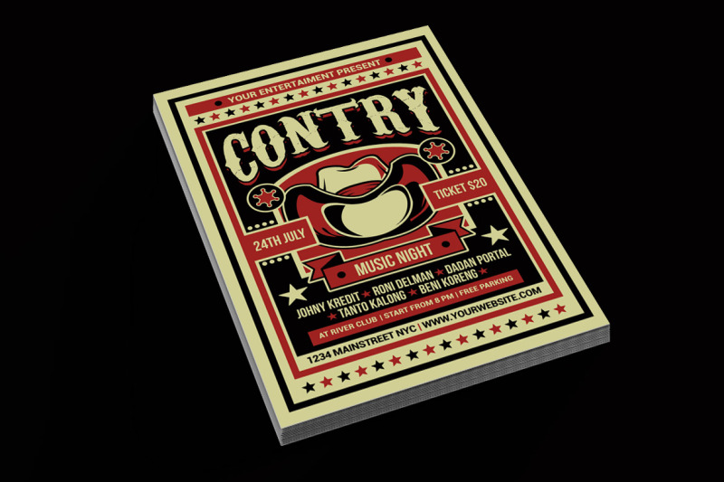 country-music-flyer