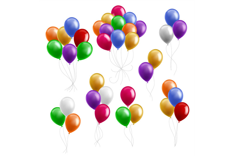 bunches-balloon-color-round-flying-balloons-party-decoration-groups