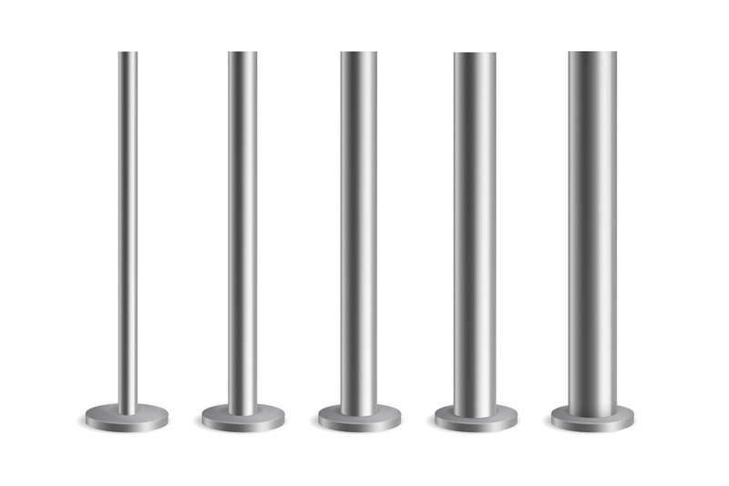 steel-poles-metal-pillars-for-urban-advertising-banners-streetlight