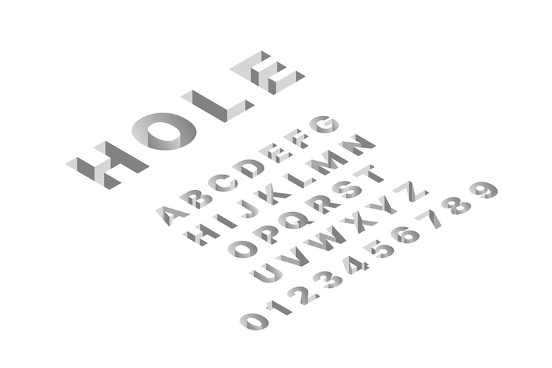 isometric-hole-font-3d-latin-gray-letters-and-numbers-abc-signs-tech