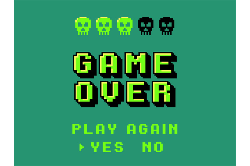 game-over-screen-pixel-8-bit-final-screensaver-primitive-graphics-st