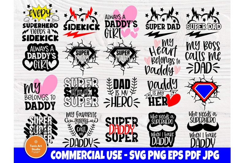 Download Fathers Day Svg Super Dad Svg Superhero Svg By Tonisartstudio Thehungryjpeg Com