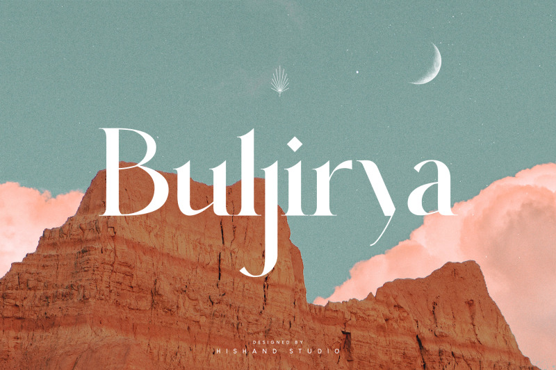 buljirya-modern-serif-typeface