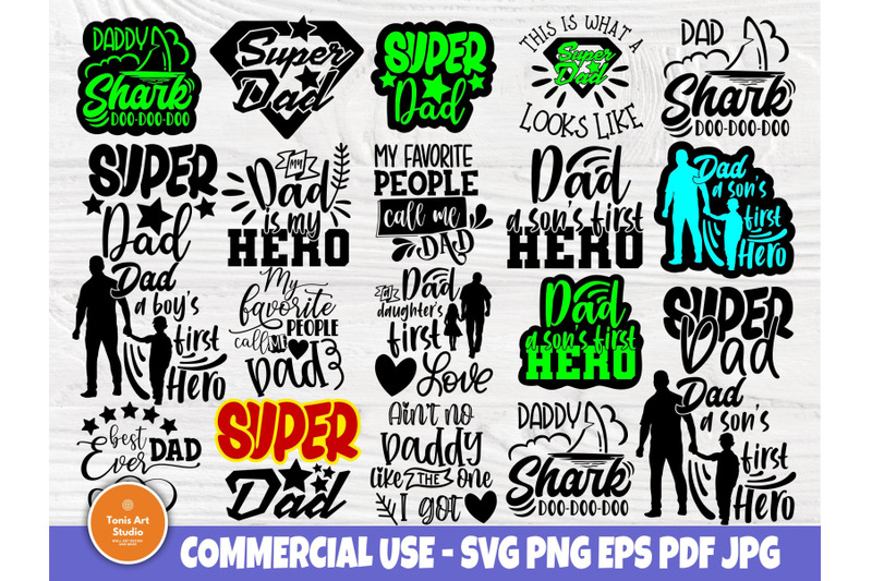 dad-svg-cut-file-best-dad-ever-svg-super-dad-svg