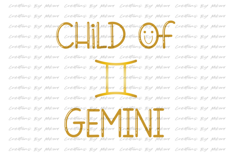 child-of-gemini-sublimation-digital-png