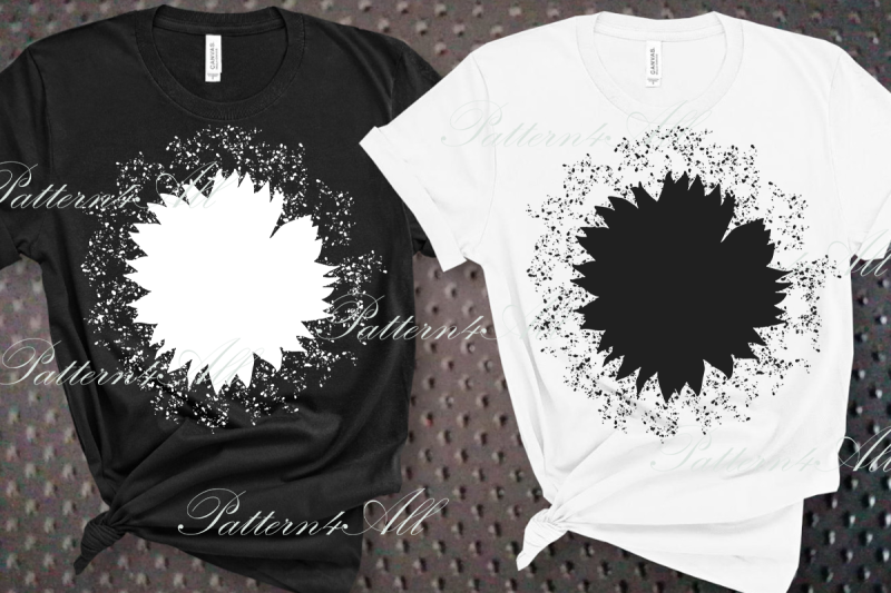 sunflower-sublimation-png-hand-drawing-black-and-white-sunflower-spla