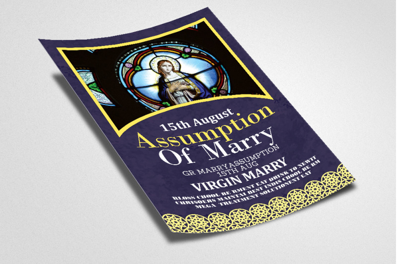 assumption-of-marry-flyer-template