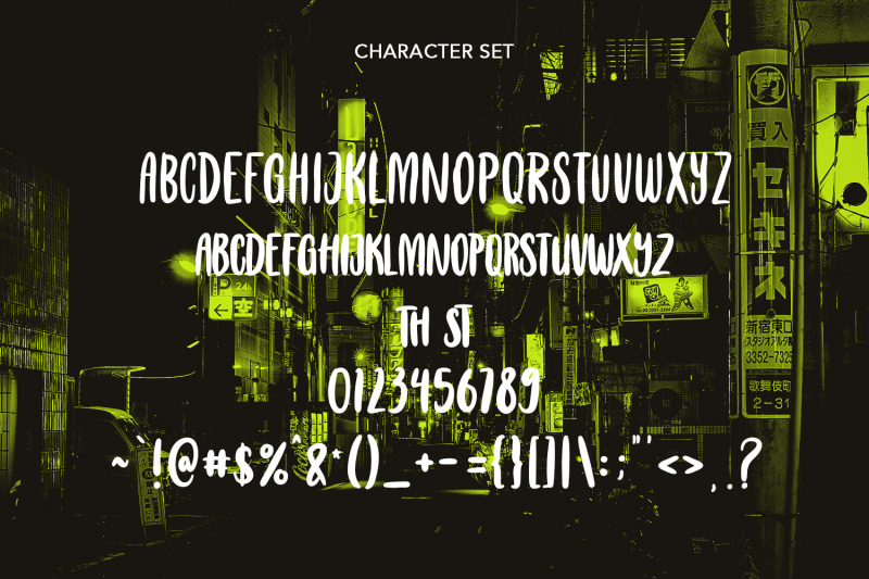 crunchyes-display-font