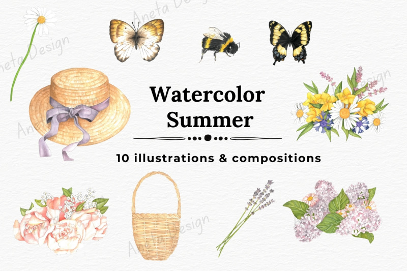 watercolor-summer-illustrations-watercolor-flowers