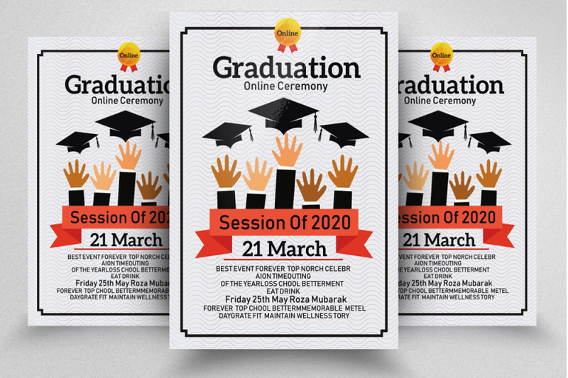 graduation-ceremony-flyer-template