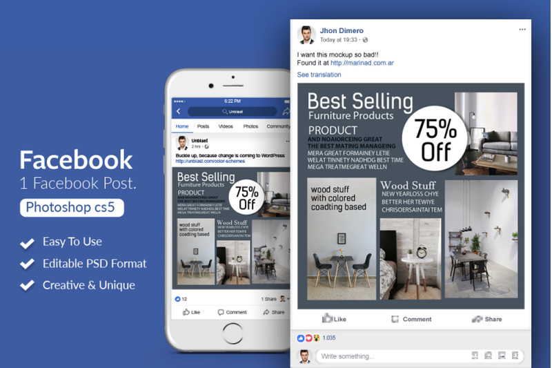 furniture-product-ads-facebook-post-banner