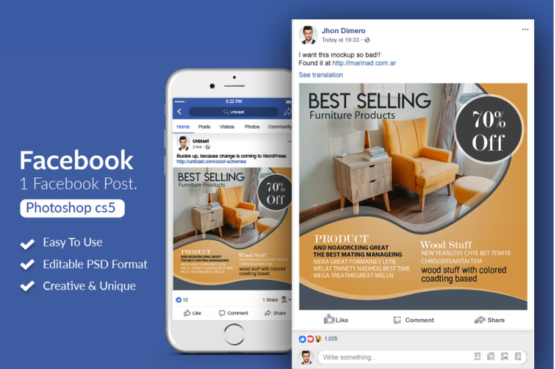 furniture-product-ads-facebook-post-banner