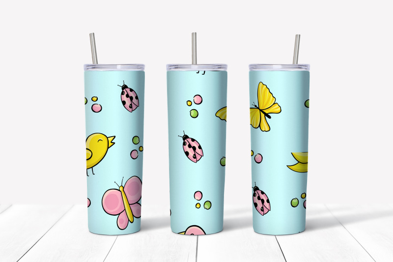 summer-nbsp-sublimation-design-skinny-tumbler-wrap-design