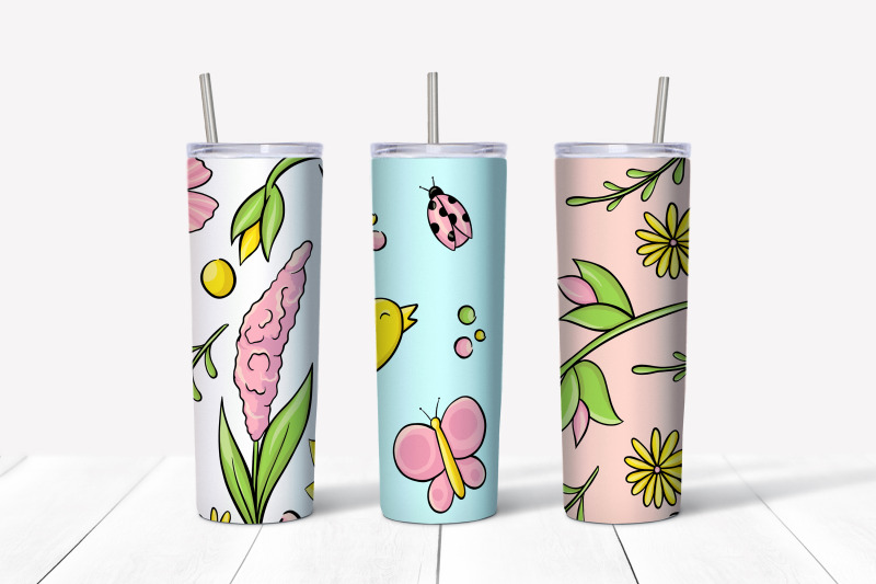 summer-nbsp-sublimation-design-skinny-tumbler-wrap-design