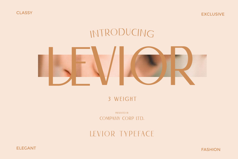levior-classic-modern-typeface