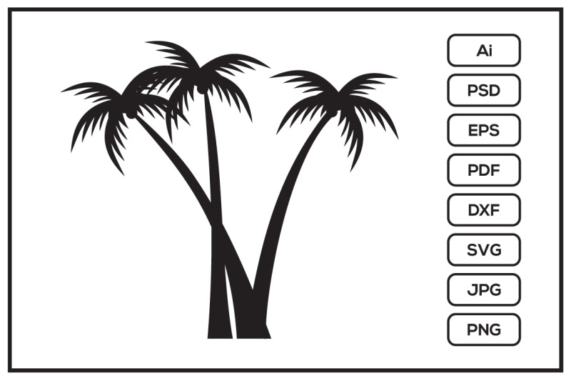 coconut-trees-design-illustration