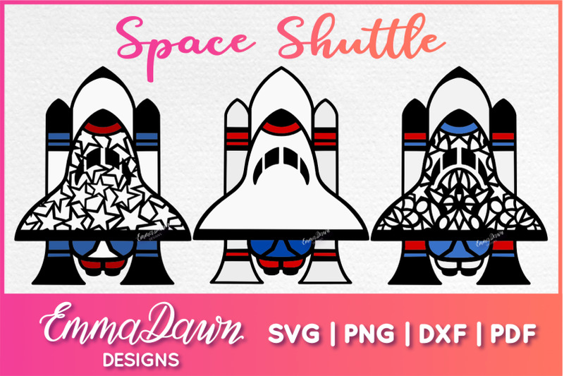 space-shuttle-svg-3-mandala-zentangle-designs