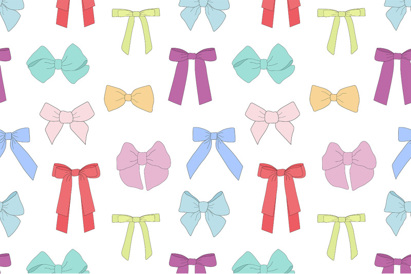 bows-pattern-ribbons-bows-pattern-seamless-bows-paper